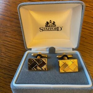 Stafford Gold Cufflinks